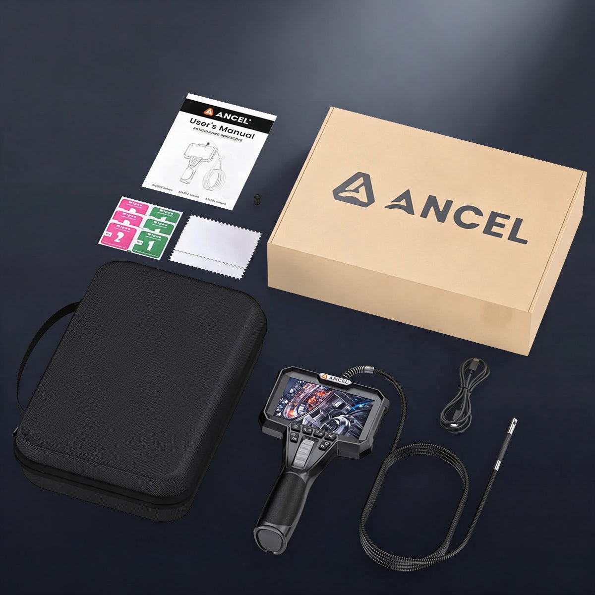 ANCEL AN302 : contenu de la boîte