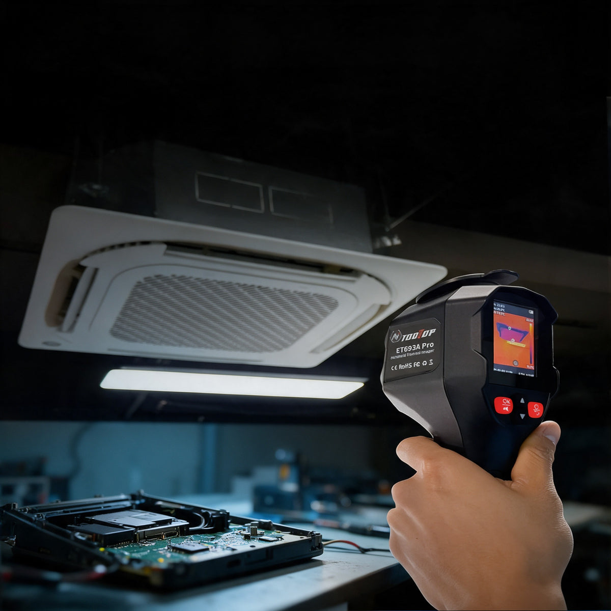 TOOLTOP ET693A Pro : en situation